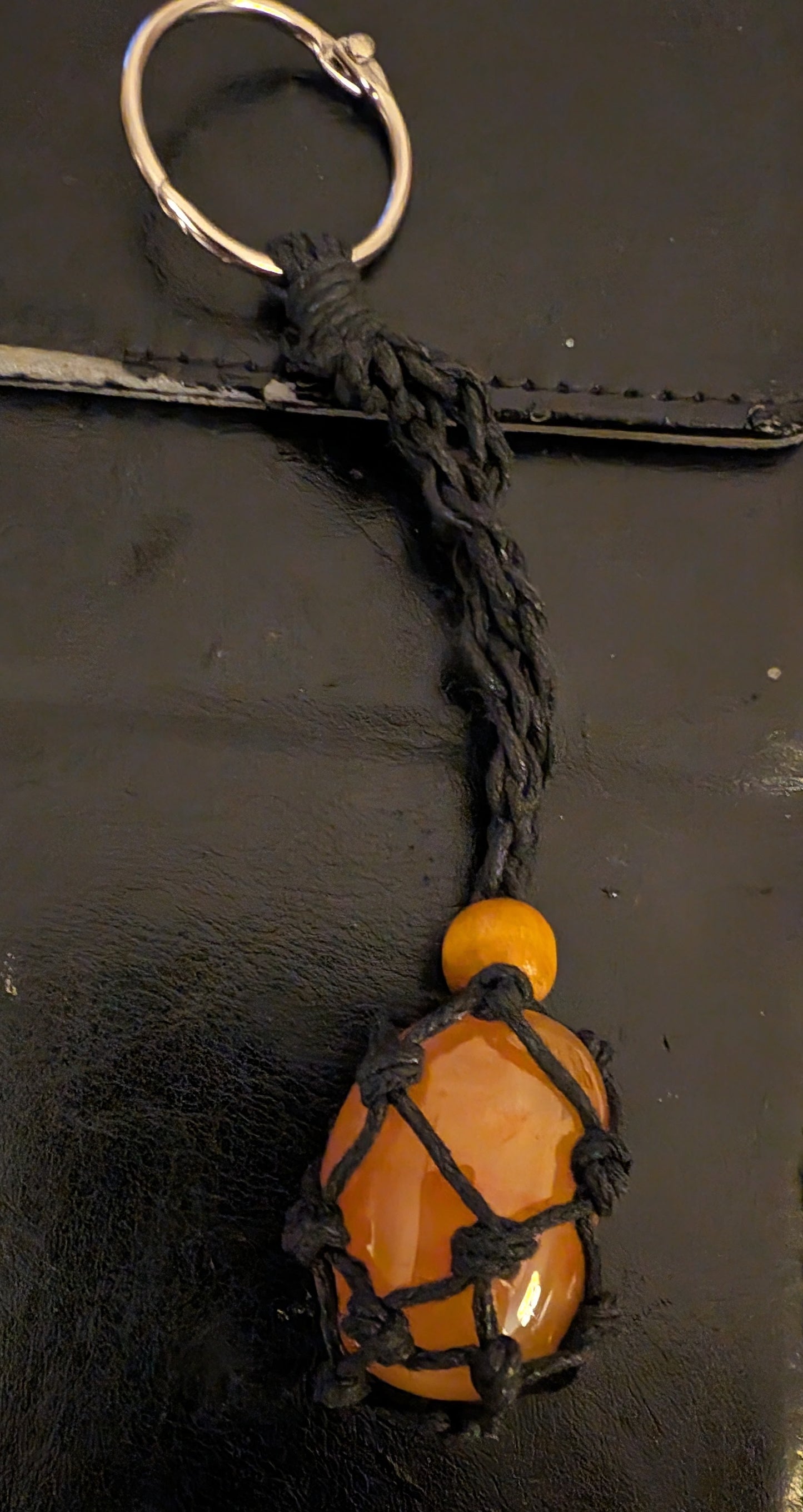 Real Natural Stone Keychains