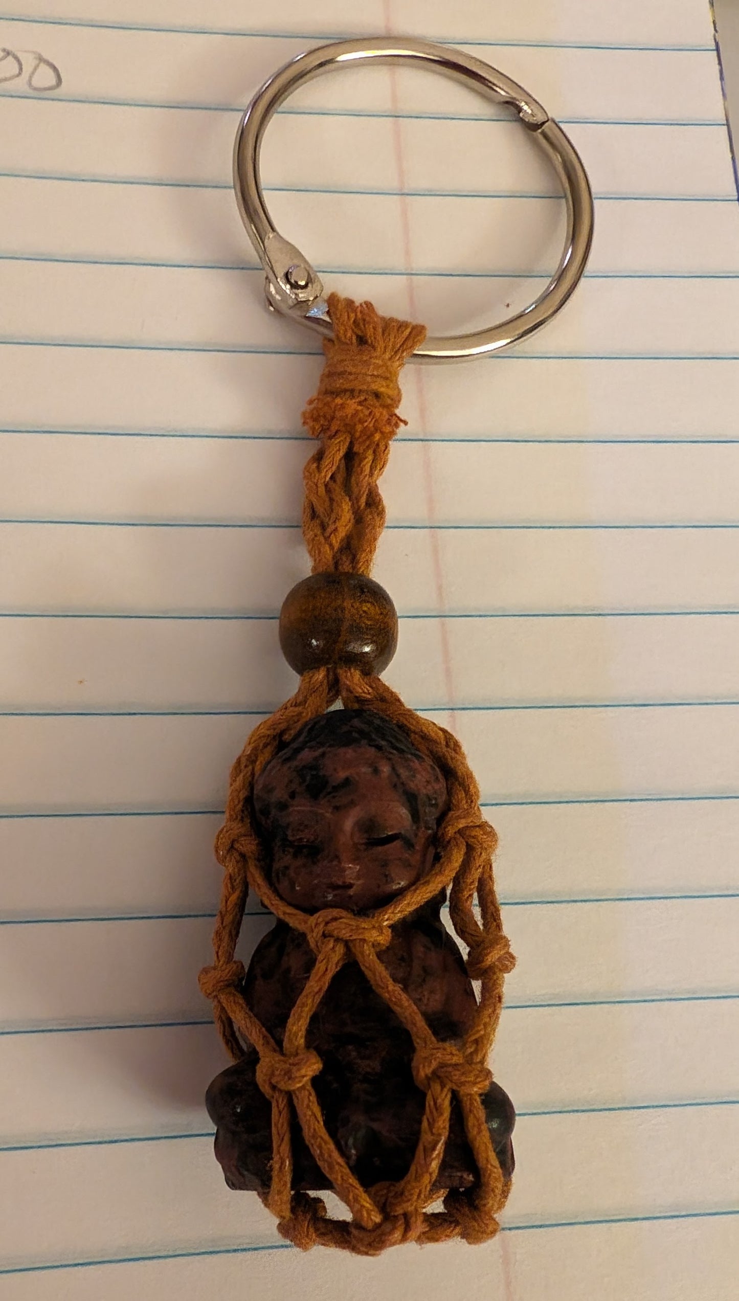 Real Natural Stone Keychains