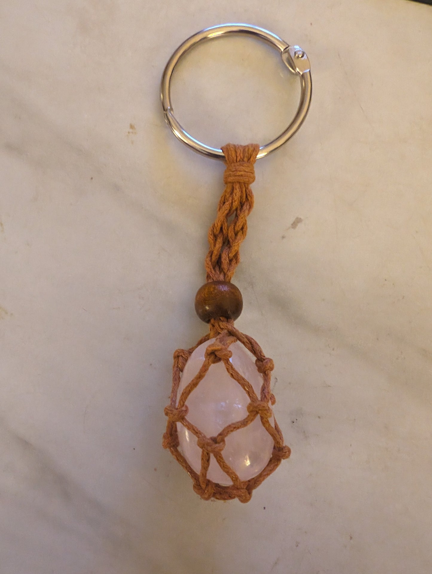 Real Natural Stone Keychains