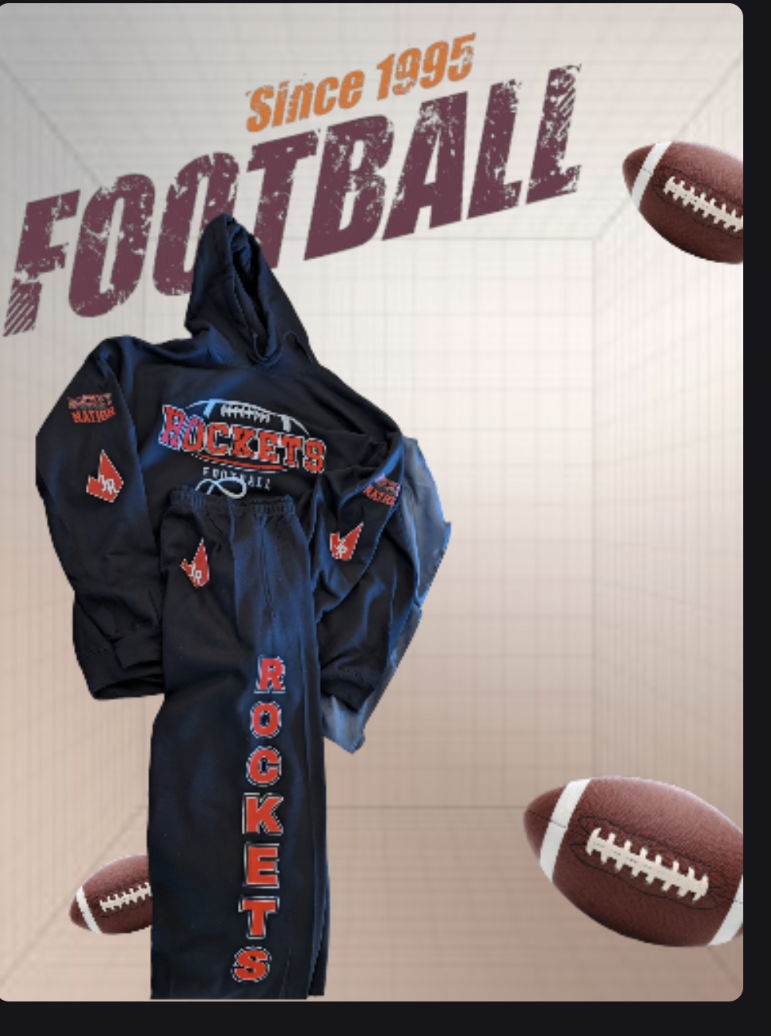 Judson Junior Rockets Fleece Sweat Suite