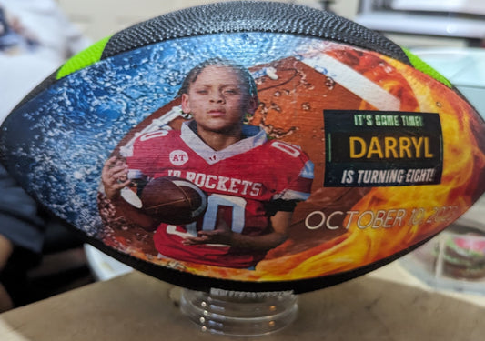 personalized collectable football