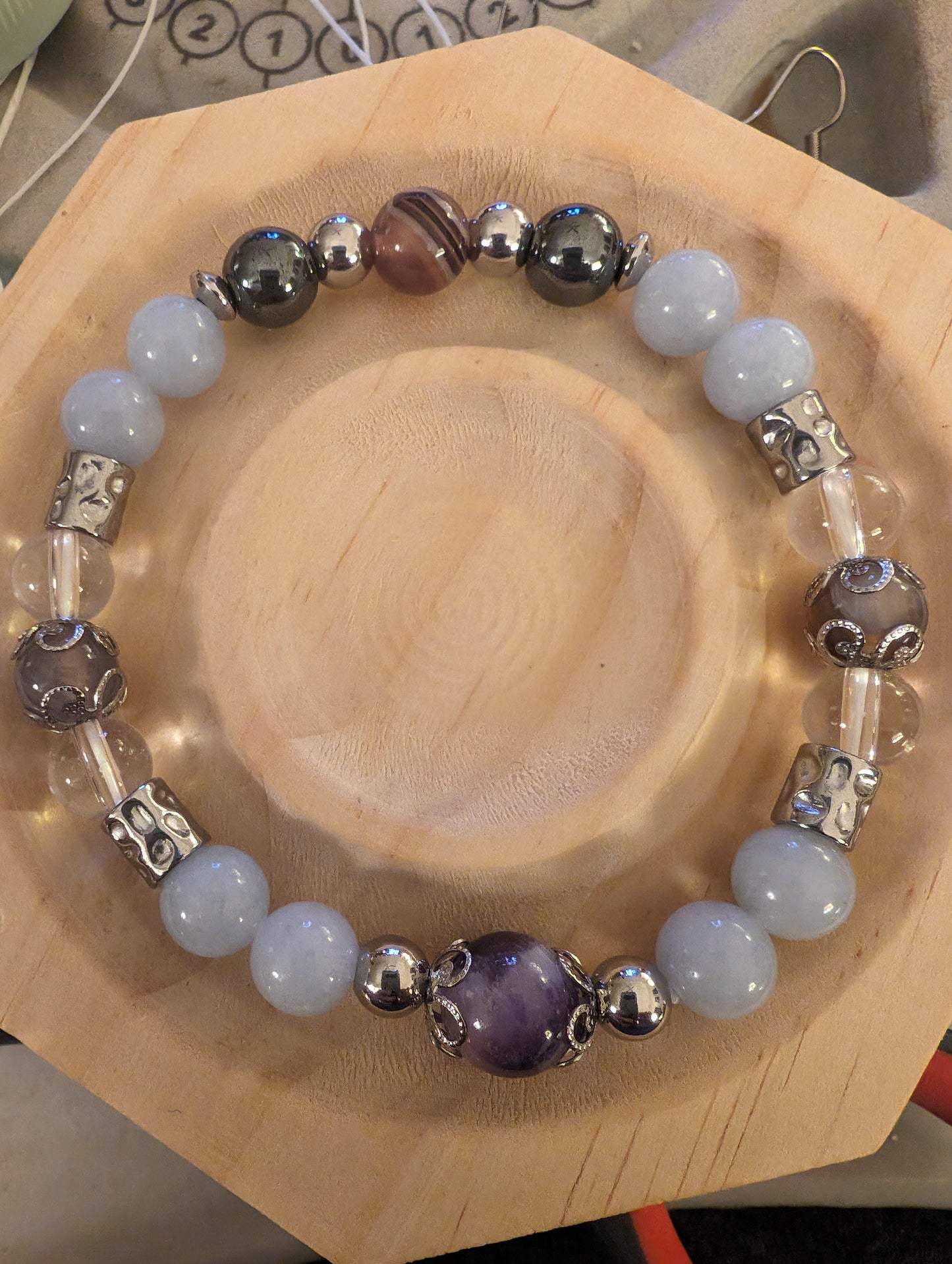 Peaceful Easy Feelings Natural Stone Bracelet