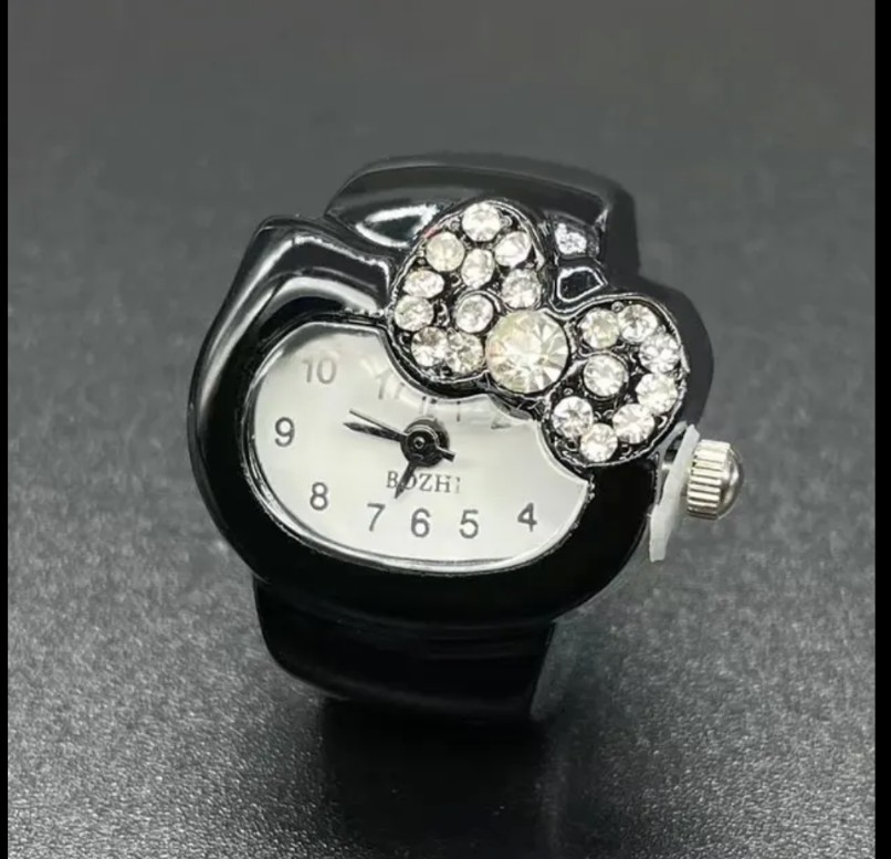 Choice of Cute Kitty Finger Watch