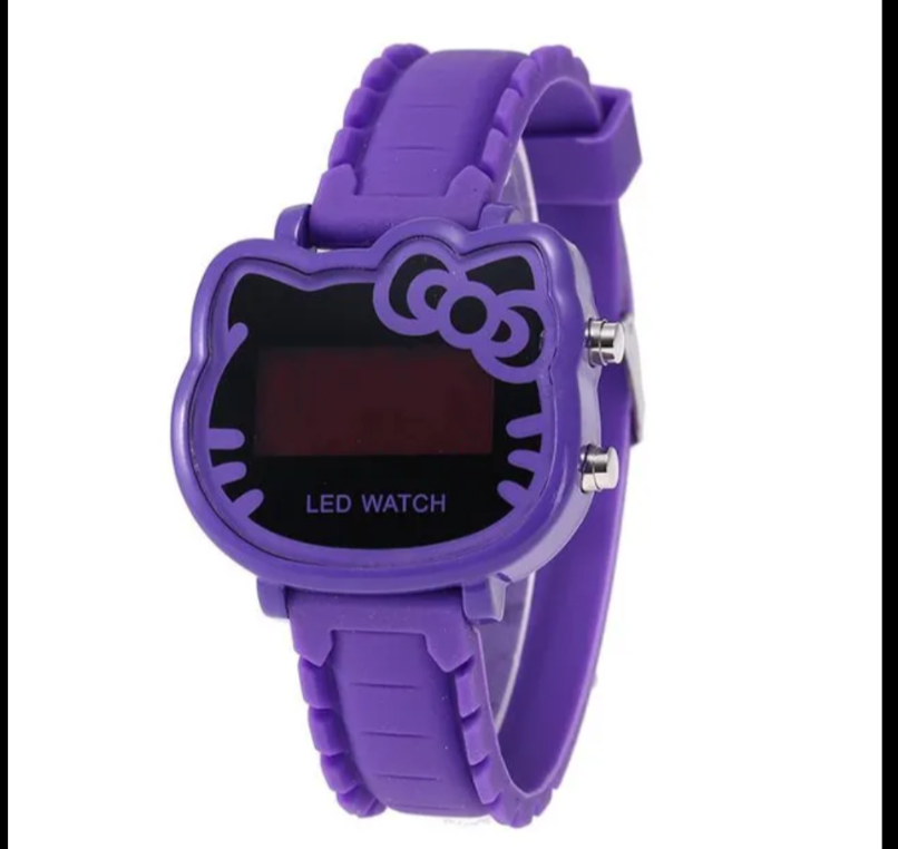 Choice of Kitty Digital Watch