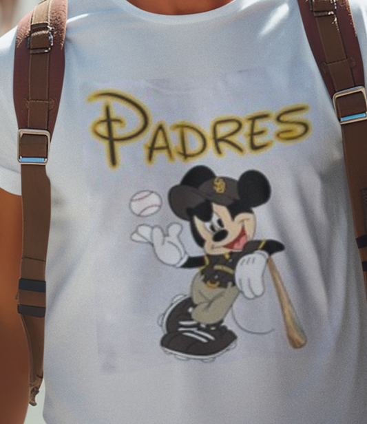 Padres Mickey Mouse T Shirt