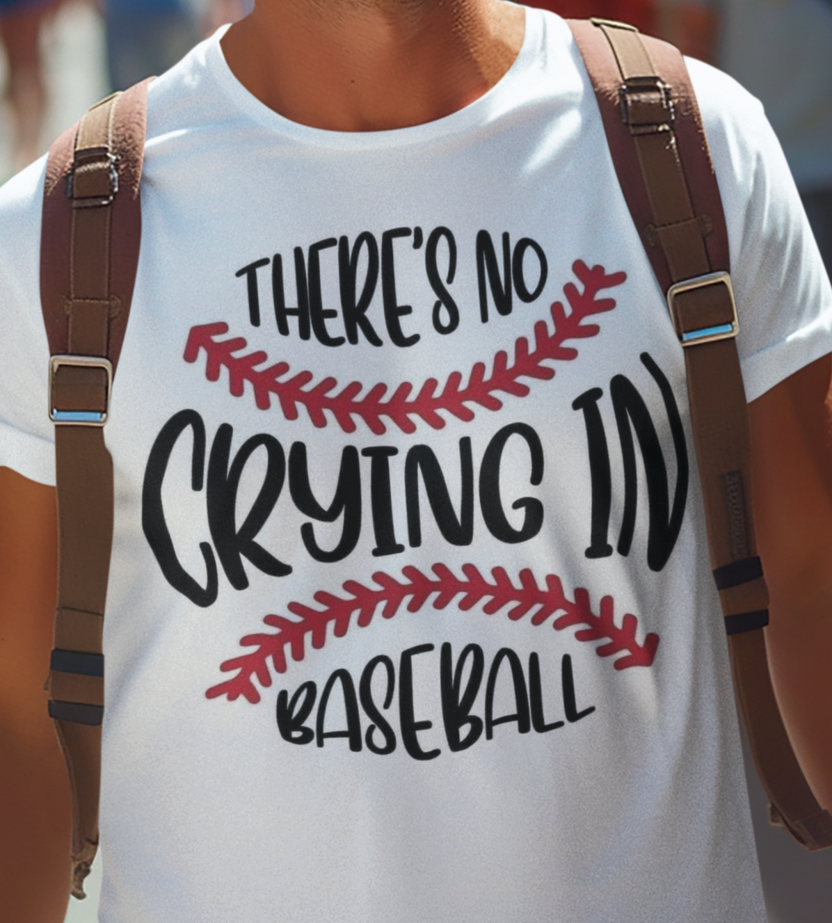 There's No Crying in Baseball T Shirt