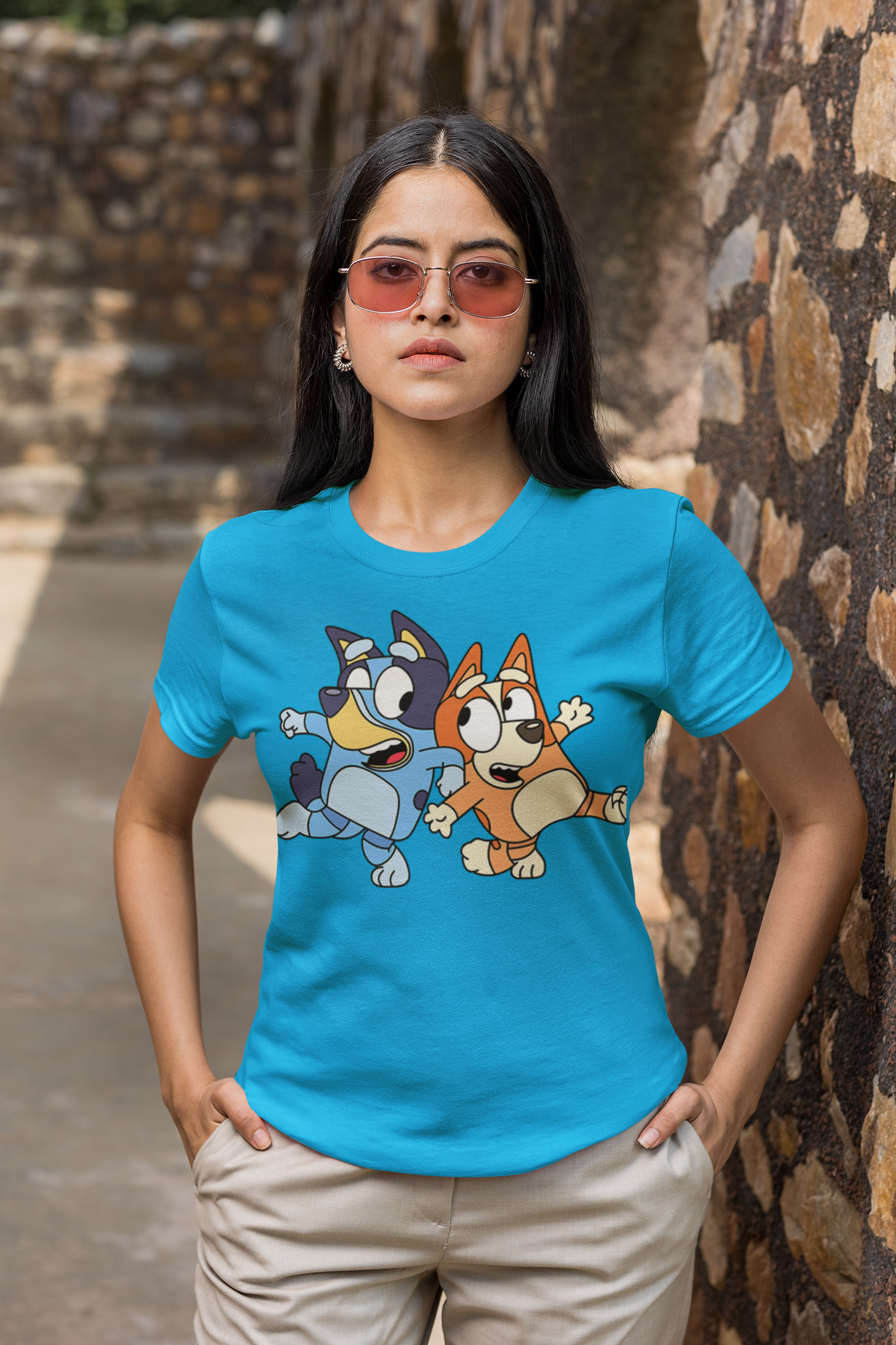 Bluey and Bingo T Shirt