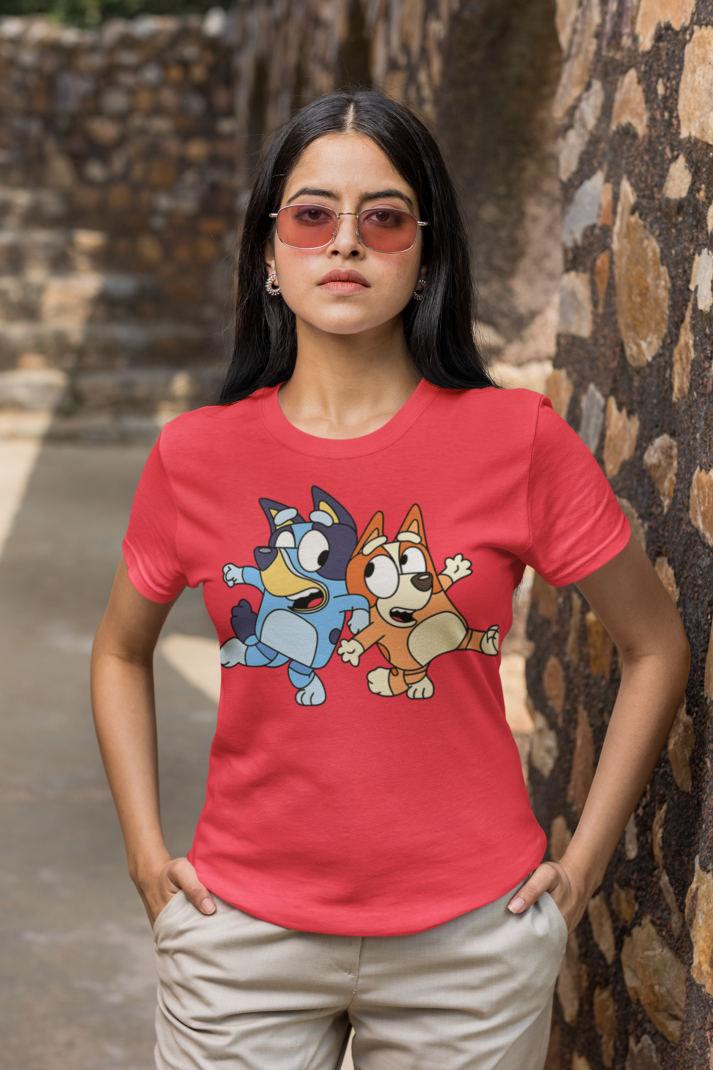 Bluey and Bingo T Shirt