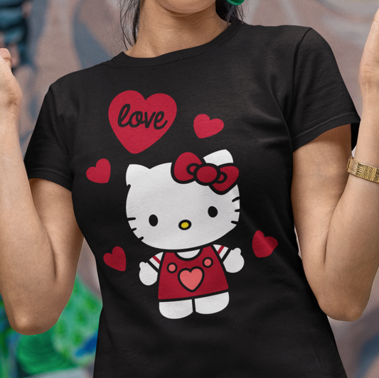 Hello Kitty Love T Shirt