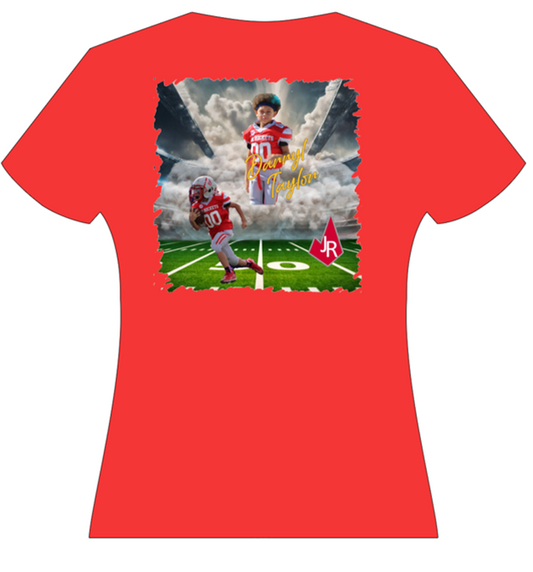 Red Custom Player Team Football Shirt