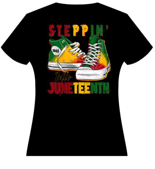 Walking into Juneteenth Shirt 2