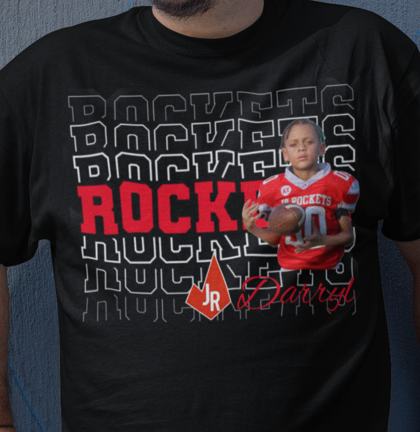 Rockets Rockets Rockets Player Personalized t-shirt