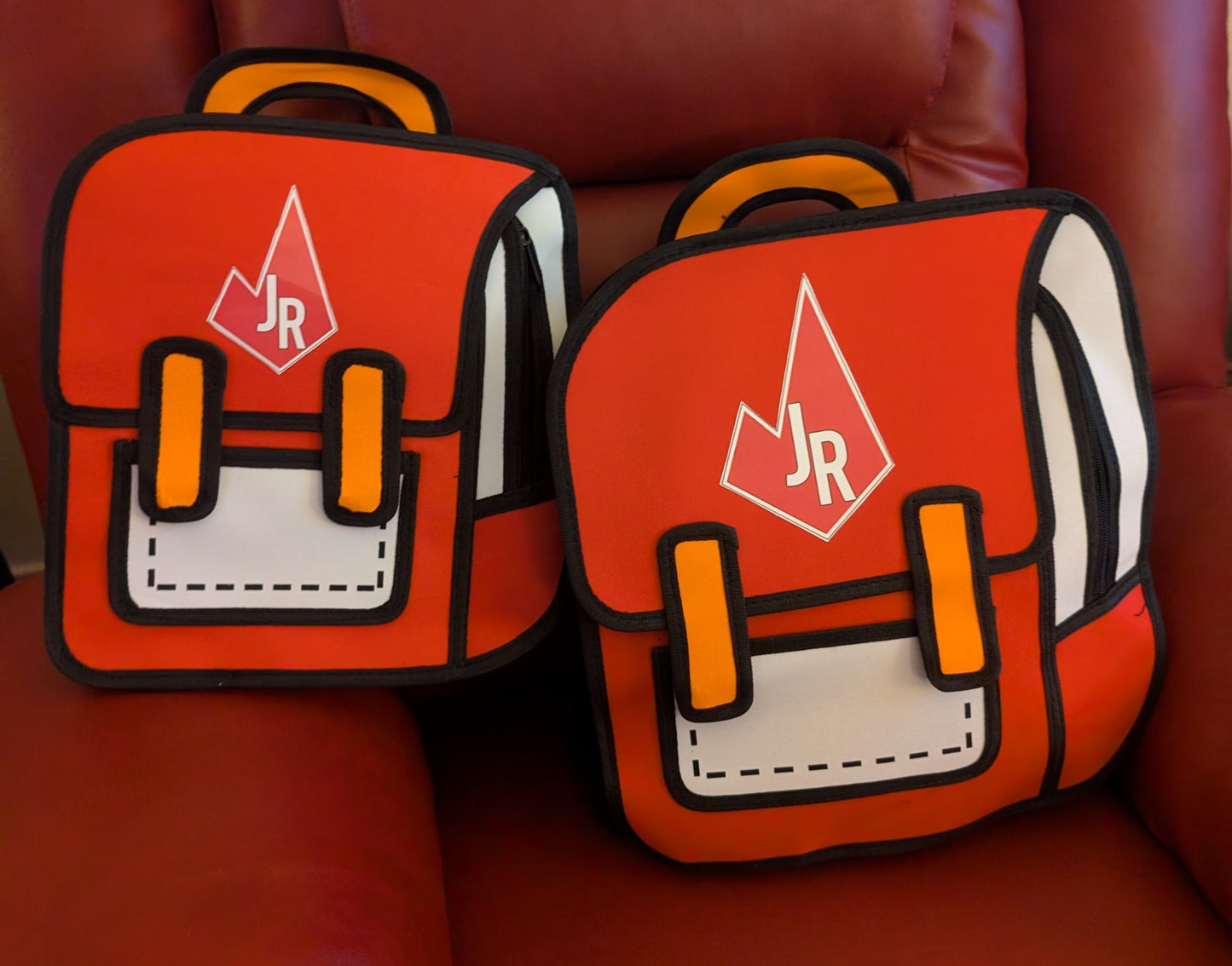 Judson Rocket Cartoon-like backpack choice of sizes