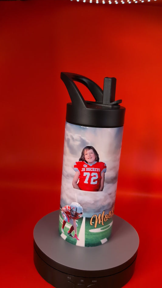 Judson Junior Rocket Player Water Bottles Personalized