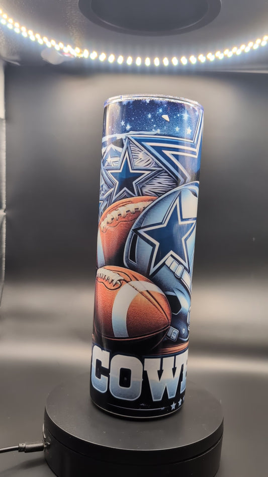 Dallas Cowboy Helmet 20 Ounce Tumbler