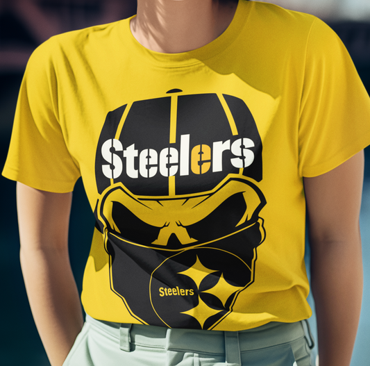 Steelers Face Mask T Shirt